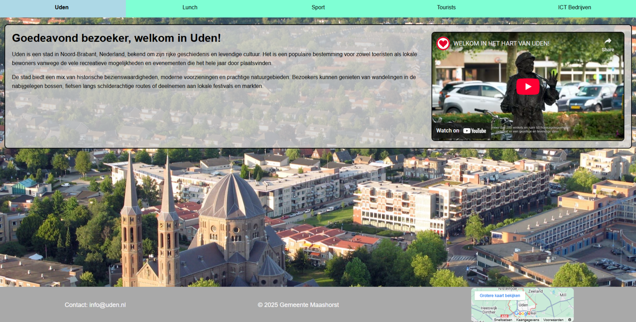 Website over Uden